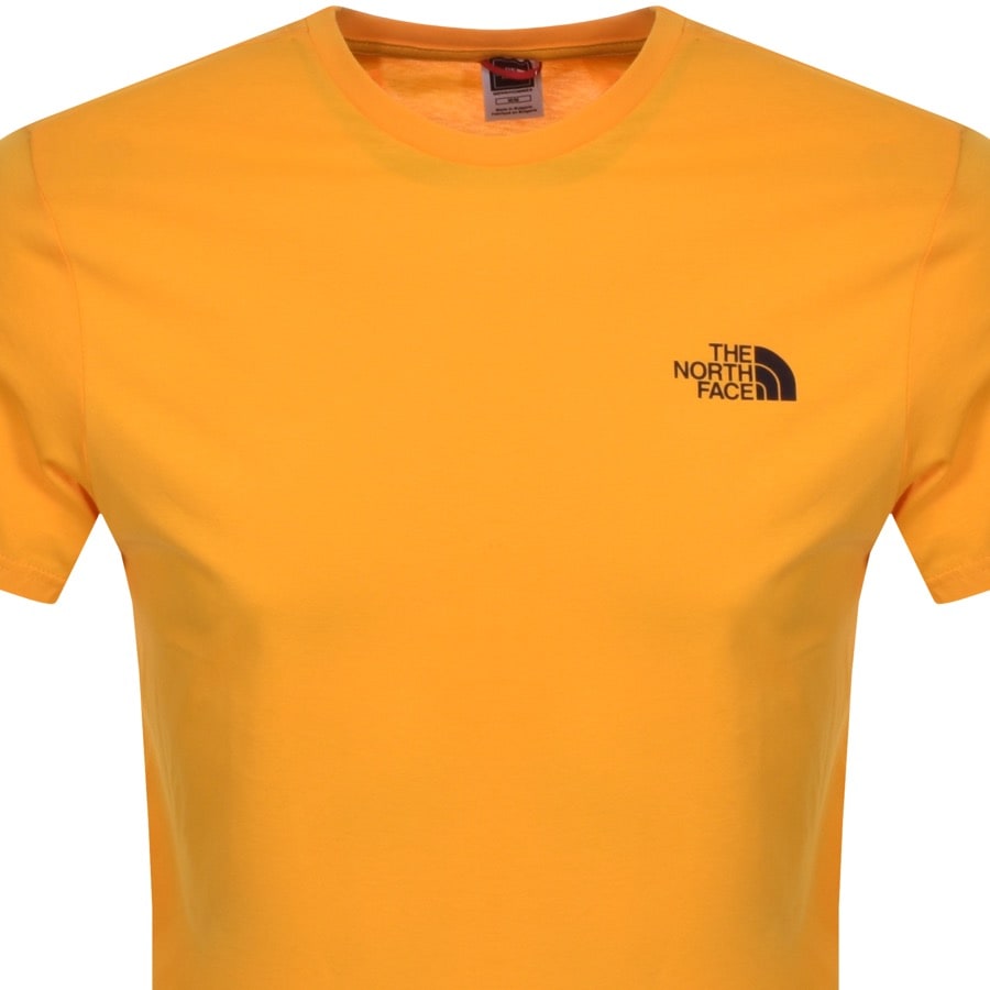 Alternative Image for ProductThe North Face Simple Dome T Shirt Yellow2